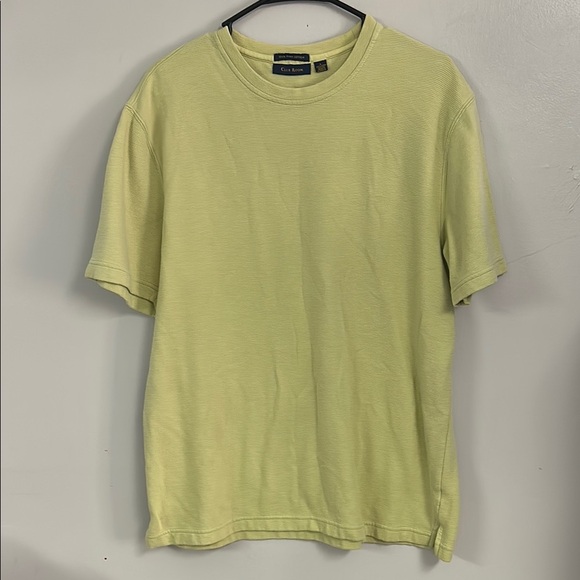 Club Room Yellow Short Sleeve Tee - Picture 1 of 3